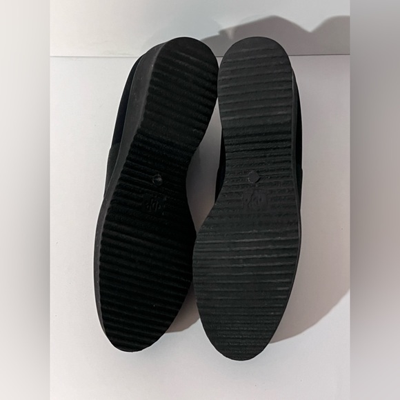 DONALD PLINER Black nylon SI CORA slip on shoes size 9N. - Picture 7 of 7